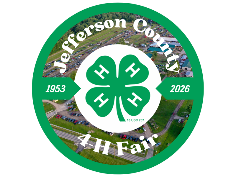 Logo for 2026 Jefferson County 4-H Fair