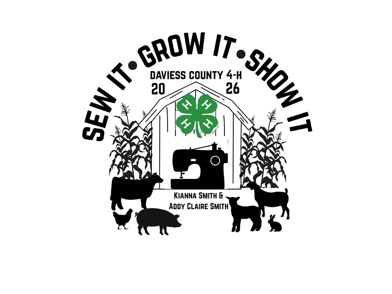 Logo for 2026 Daviess County 4-H Fair