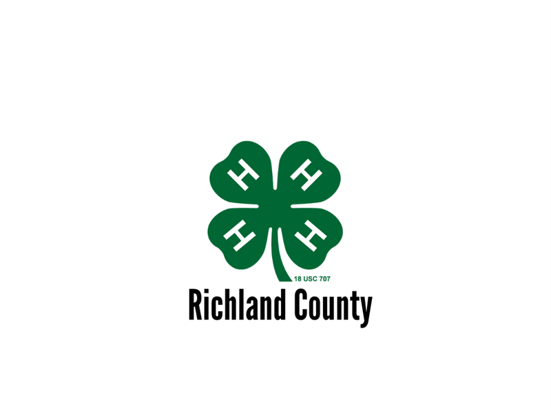 Logo for 2026 Richland County 4-H Fair